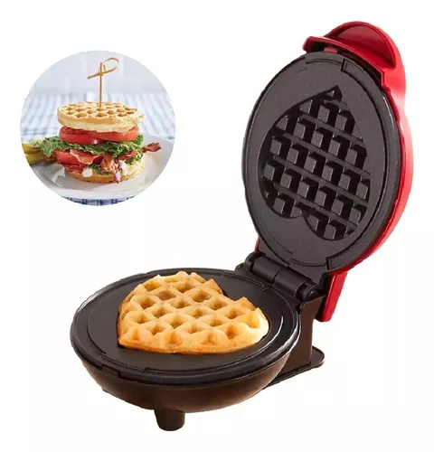 Miniatura 2 de Mini Waflera En Forma De Corazón